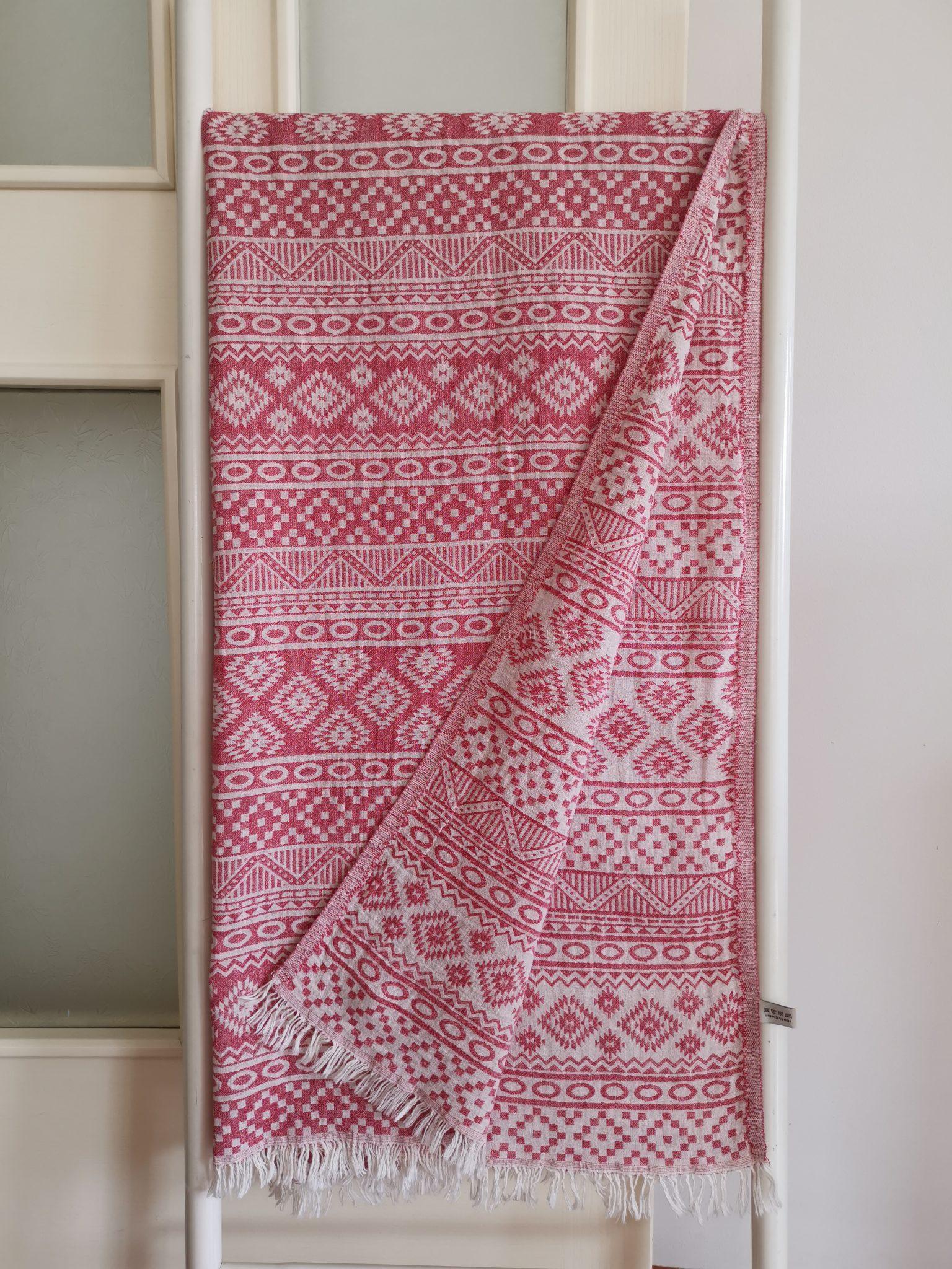 Turkish 100% Cotton Towel (Geometry) - JMHKIST