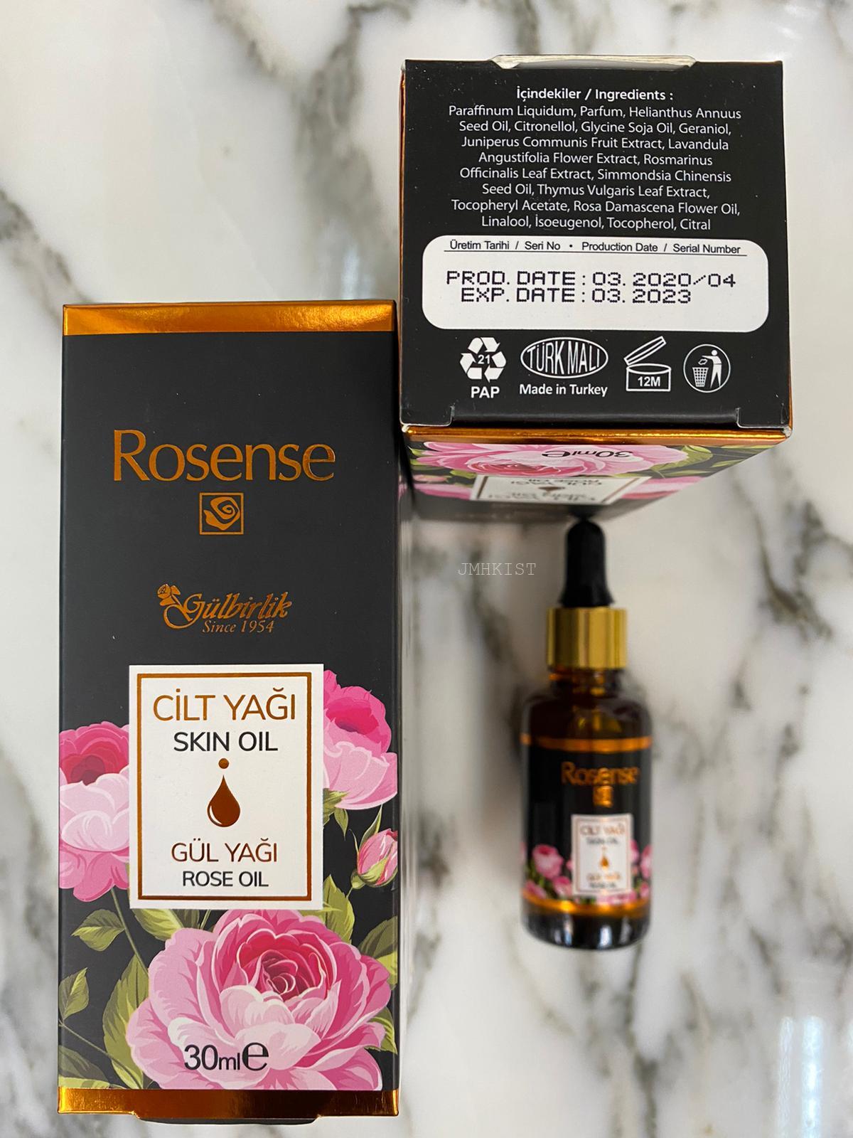 Rose skin oil