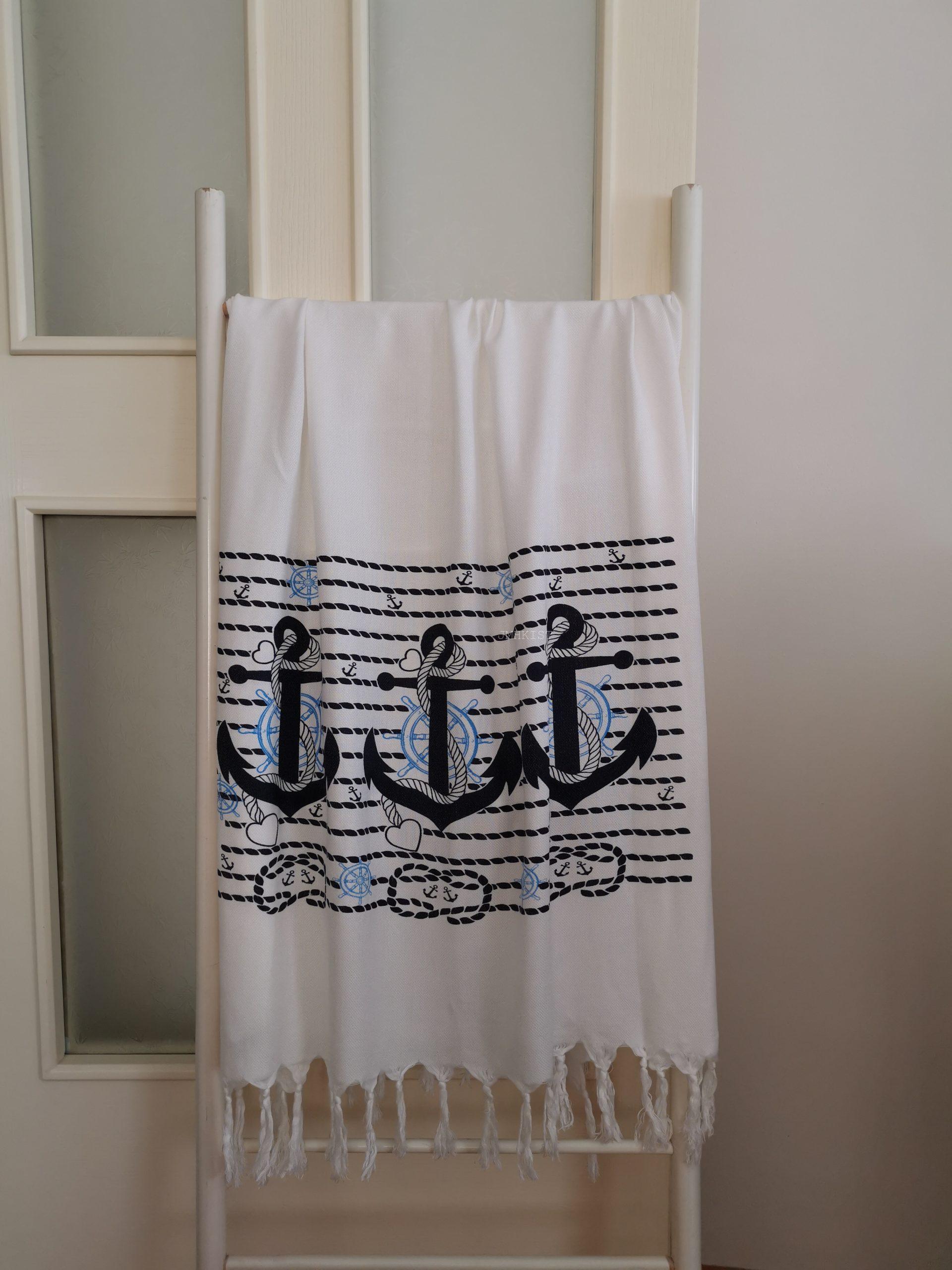 Printed towel - route2