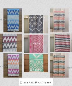 zigzag towel