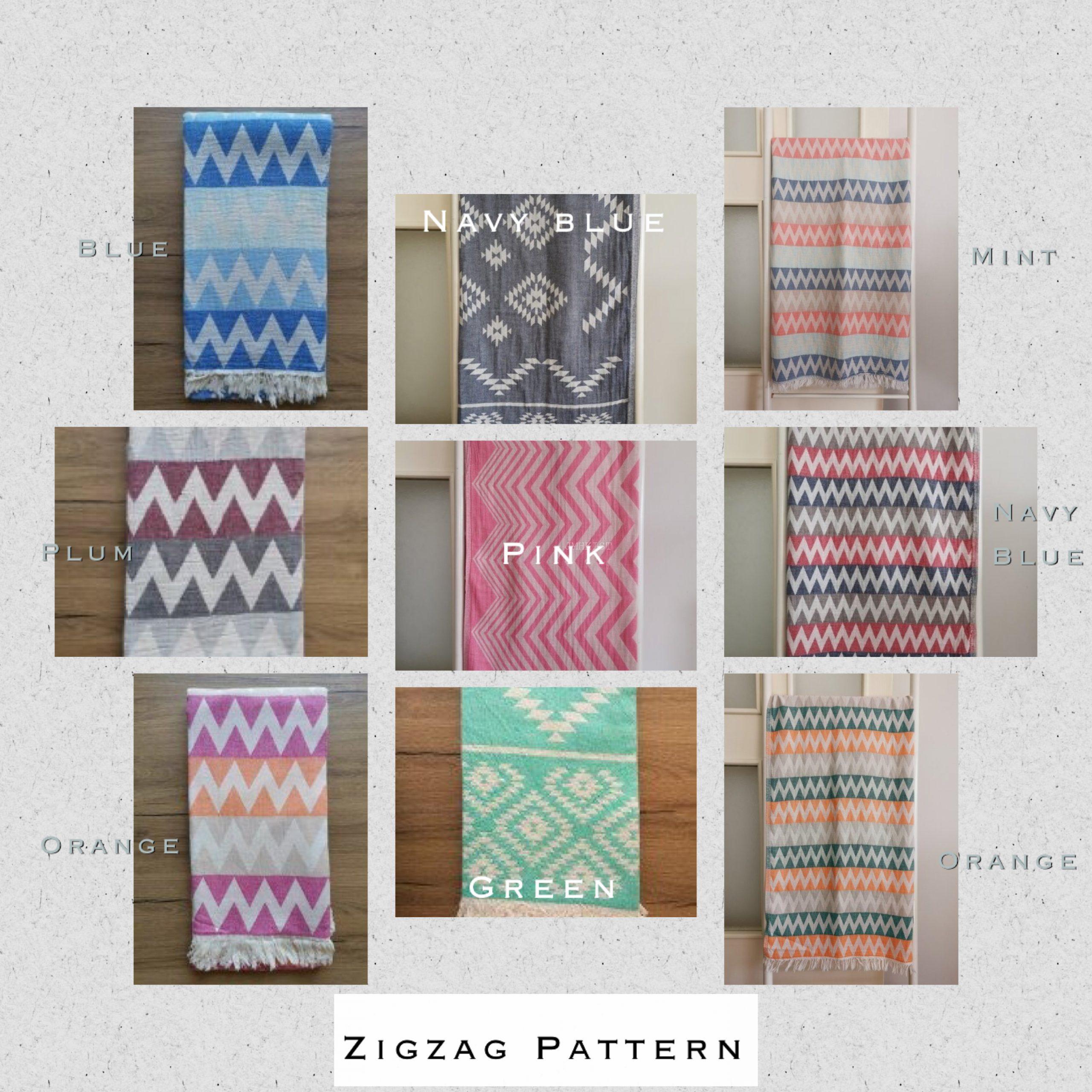 zigzag towel zigzag towel